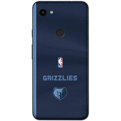 NBA Memphis Grizzlies Jersey Google Pixel 3a XL Skin